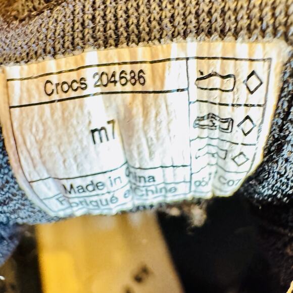 Crocs 204686 Citilane Roka Chukka High Top Black Sneaker Size Mens 7 - Picture 6 of 6